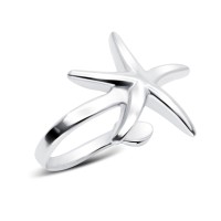 Starfish Silver Ear Cuff EC-1294